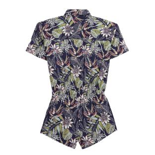 Combishort Marine à Motifs Fille Kaporal Frida vue 2