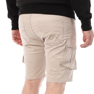 Short Cargo Beige Homme La Maison Blaggio VEGALIA vue 0
