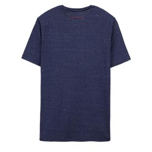 T-shirt Marine Homme Teddy Smith Chine vue 2