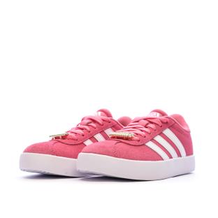 Baskets Rose Fille Adidas Vl Court 3.0 K vue 0