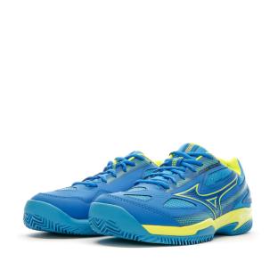 Chaussures de Tennis Bleu Homme Mizuno Shot vue 6