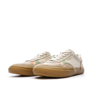 Baskets Beige/Rose Femme Pepe Jeans Travis vue 6