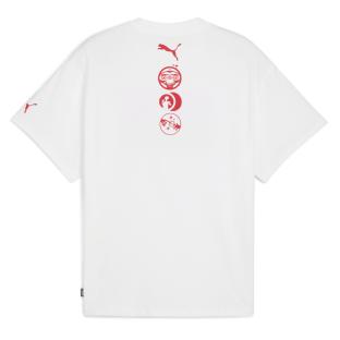 T-Shirt Blanc Homme Puma Hoops X E.t. vue 0