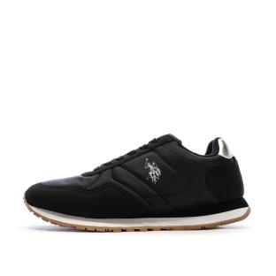 Baskets Noires Femme US Polo ASSN FS1 vue 0
