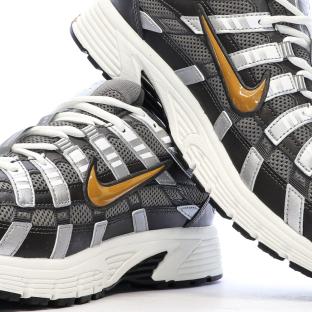 Baskets Grises/Moutarde Homme Nike P-6000 vue 0