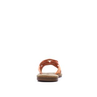 Claquettes Orange Femme Chattawak Pace vue 3