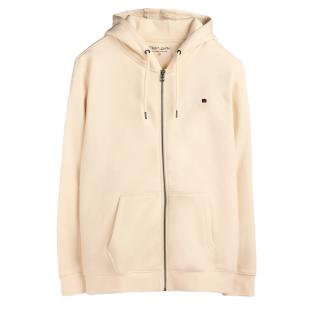 Sweat Zippé Écru Homme Teddy Smith Giclass 30J pas cher