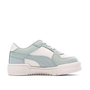 Baskets Blanc/Bleu Garçon Puma Ca Pro Classic vue 2
