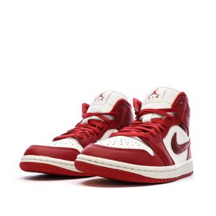 Air Force One Baskets Rouges/Blanches Femme Nike vue 0