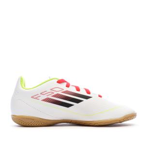 Chaussures de football Blanc Garçon Adidas F50 Club vue 0