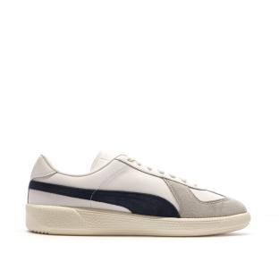 Baskets Blanches/Grises/Noires Homme Puma Army Trainer vue 2