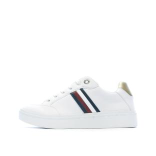Baskets Blanches Femme Tommy Hilfiger Elevated Global pas cher
