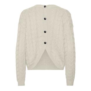 Pull Beige Femme Vero Moda Tilda vue 2