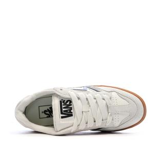 Baskets Blanches Homme Vans Upland Suede Marshmallow vue 4