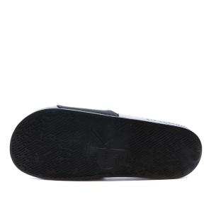 Claquettes Noir Homme Calvin Klein Jeans Slide Monogram vue 2