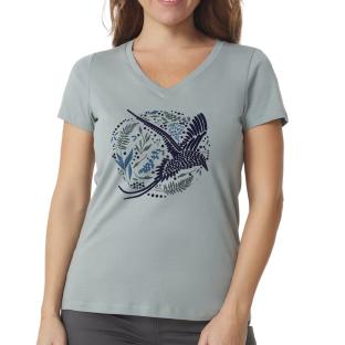 T-shirt Gris Femme TBS Reflet pas cher