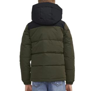 Doudoune Kaki Garçon Jack & Jones Jeotto Puffer vue 2