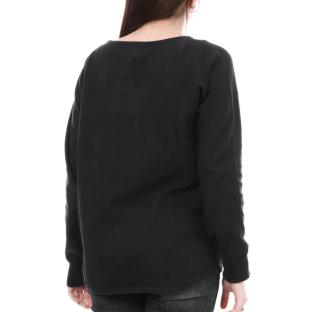 Sweat Noir Femme Lee Cooper Oeloa vue 2
