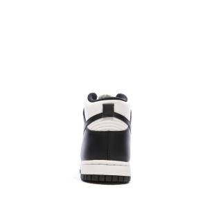 Baskets Blanches/Noires Homme Nike Dunk Hi vue 3