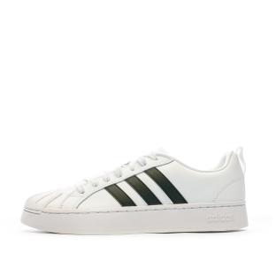 Baskets Blanches Homme Adidas Streetcheck pas cher