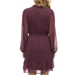 Robe Bordeaux Femme Vila Falia vue 2