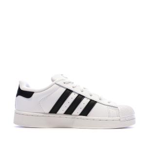 Superstar Baskets Blanc/Noir Mixte Adidas vue 0