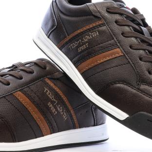 Baskets Marron/Camel Homme Teddy Smith Z.C vue 0