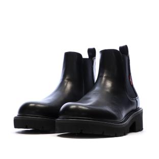 Bottines Noir Fille Levi's Ashley vue 0