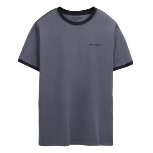 T-Shirt Gris Foncé Homme Teddy Smith Tee 2 vue 0