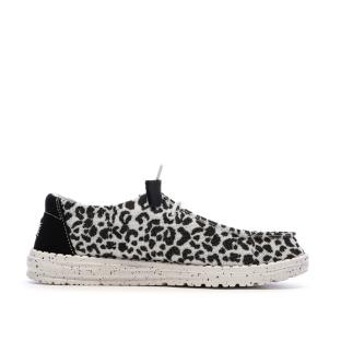 Chaussures Noir/Blanc Femme Hey Dude Blackgrey vue 0