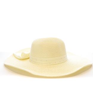Chapeaux Blanc Femme Via Lorenzo Capeline Ivoire vue 0