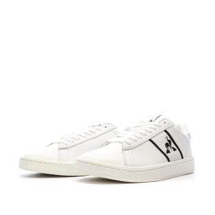 Men's White/Black Sneakers Le Coq Sportif Classic Soft Photo of the Espace des Marques %store% store - view of %key%