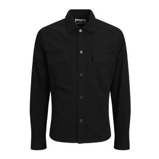 Surchemise Noire Homme Jack & Jones Cotarmac pas cher