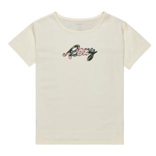 T-Shirt Blanc Fille Roxy Day and night pas cher
