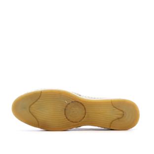 Espadrilles Blanches/Noires Femme Pare Gabia Aduna vue 0