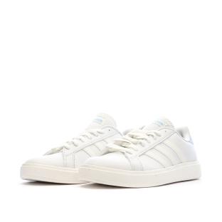 Baskets Blanc Femme Adidas Grand Court Base 2.0 vue 0