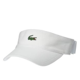 Visière Sport Blanc Lacoste taffetas diamanté vue 0