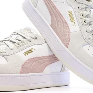 Puma Caven 2.0 Lux Sd Sneaker für Damen, Weiß/Rosa Ansicht 0