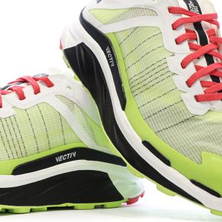 Chaussures de trail Blanches/Noires Femme The North Face Vectiv vue 0