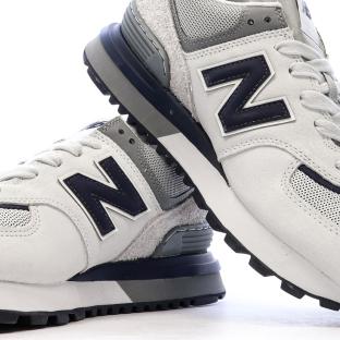 Baskets Marine/Gris Homme New Balance 574 vue 0