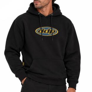 Sweat à Capuche Noir Homme DDP 1DD vue 0