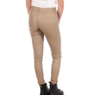 Pantalon Skinny enduit Beige Monday Premiums vue 2