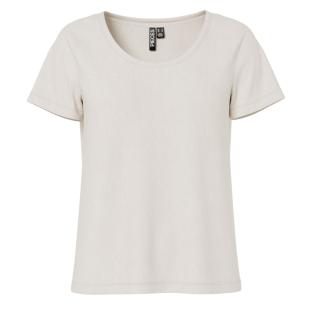 T-Shirt Rose Pale Femme Pieces Sophie pas cher
