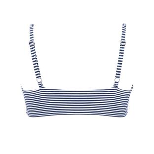 Top de bikini azul marino/blanco para mujer Garin de Sable Taylor ver 0