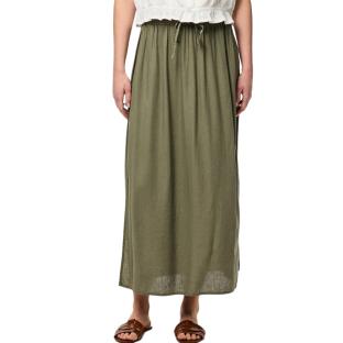 Jupe Verte Femme Pieces Pia vue 0