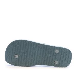 Tongs Bleu Femme Calvin Klein Jeans Flip Flop Tpu Metall vue 0