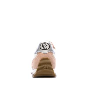 Baskets Blanches/Roses/Bleu Femme Chaussures Piel vue 0