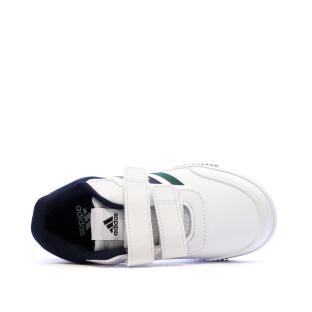 Baskets Blanc Garçon Adidas Tensaur Sport 2.0. vue 0