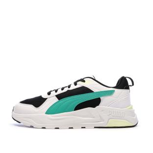 Baskets Noires/Blanches/Turquoise Puma Homme Puma Trinity 2 vue 0