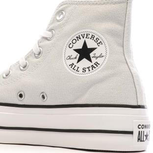 Baskets Grises Converse Femme Chuck Taylor All Star Lift vue 7